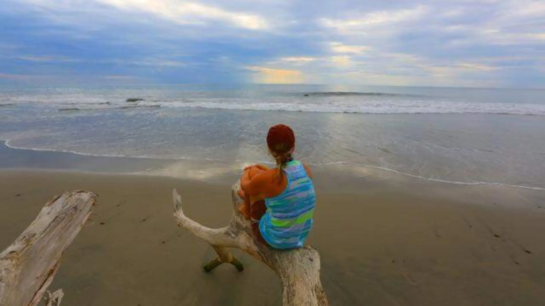 Descanso en playa la ticla